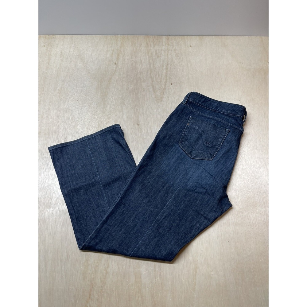 Eddie Bauer Jeans 18R Womens High Rise Modern Fit Boot Cut Denim - Picture 4 of 9